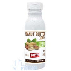 BPR NUTRITION PEANUT BUTTER 100% SHAKE'N SQUEEZE 350 GR
