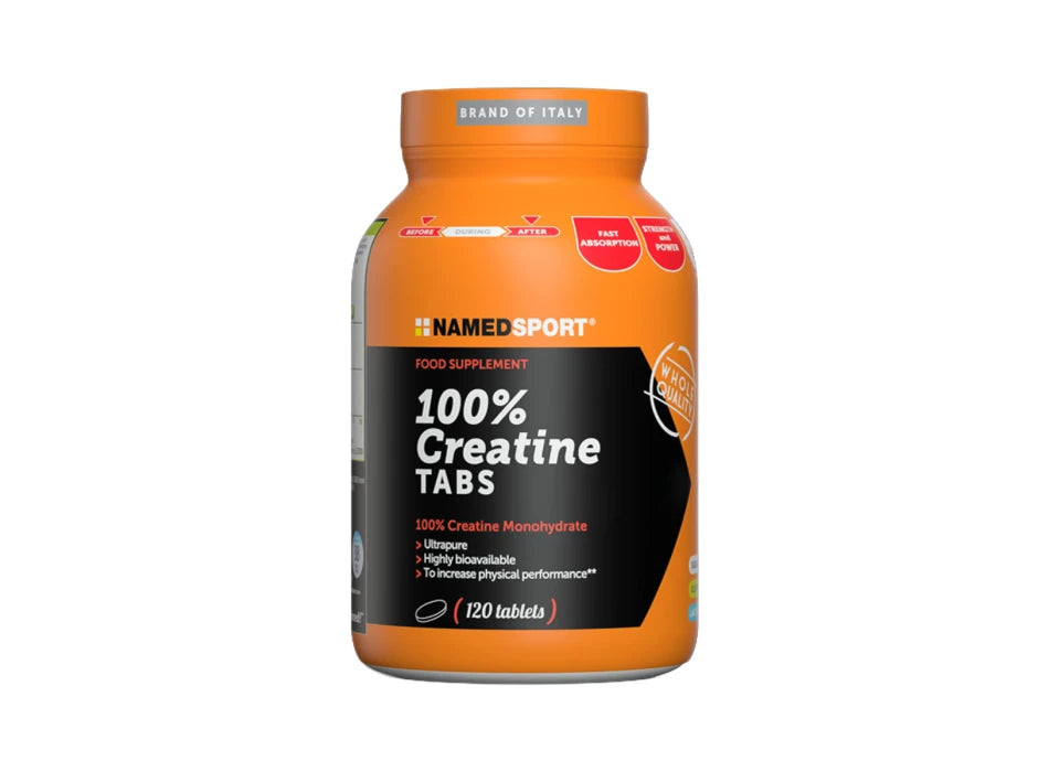 100% Creatine Tabs 120cpr