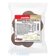 PRO NUTRITION BISCOTTO MULTICEREALI CON GOCCE DI CIOCCOLATO 50 GR