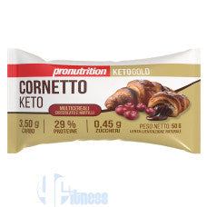 PRO NUTRITION CORNETTO KETO MULTICEREALI CIOCCOLATO-MIRTILLI 50 GR