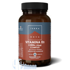 TERRANOVA VITAMIN D3 COMPLEX 50 CPS