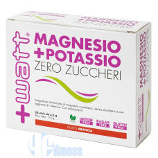'+WATT MAGNESIUM + POTASSIUM ZERO SUGARS 20 STICKS 